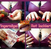 majkana - Fingernägel SEXY Rot lackiert!
