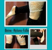 majkana - Beine-Nylons-Füße