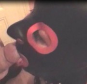maskgirl86 - Blowjob mit Latexmaske