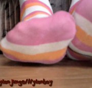 nylonjunge - FAN Artikel 07 - Süsse Ringelsocken