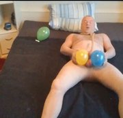 nylonjunge - Nylon Encasement mit Luftballons ** FSH 3 **