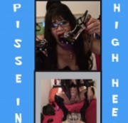 pissgeileAngela - ich pisse über meine high heels