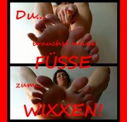 roxana-xrated - -- You NEED my FEET to WANK! --