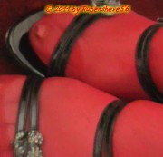 rubenshexe56 - Meine ROTEN Feinstrümpfe