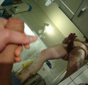 s3NsiTiVe - Dick auf den Spiegel gespritzt