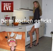 s6xy-eve - Beim Kochen gefickt