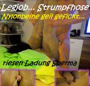 schwanzspiel - Legjob - Assjob - Cumshot - Beine gefickt