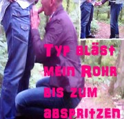 schwanzspiel - Gay - Blasen auf Parkplatz Eringer Feld - A44