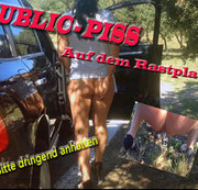 sexiluder - Outdoor-  auf dem Autobahn-Rastplatz dringend Pissen…