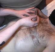 sexy-catwoman – Strafe Brustrasur… was sagt wohl die Ehefotze