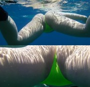 sexy-engel - Knackarsch unter Wasser