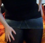 sexycumgirl – Neuer Jeansrock