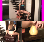 sexynaty - Kürbis gefickt