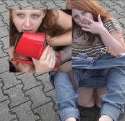 sexyvenushuegel - zwei piss videos in einem