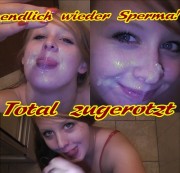 sexyvenushuegel - endlich wieder Sperma!Total zugerotzt!