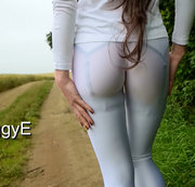 siggye – Spaziergang – transparente Leggings