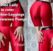 siggye – Meine Lady in roter Cametoe-Leggings