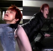 spermageile-Chantal - Typen öffentlich im Parkhaus gefickt