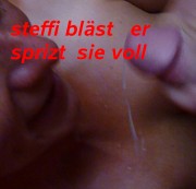 steffiundtom - Steffi zeigt wie gern sie bläst
