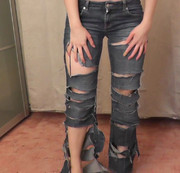 sugarKitty - Jeans zerschneiden