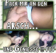 sunshine15 - Los Pack Mir an den Arsch und Geniesse meine Maulfotze !!! POV