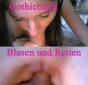 sweet-bitch89 - Gothicbitch - Blasen und Reiten