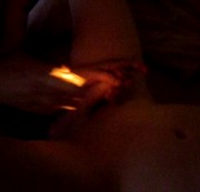 sweetsassi - user  mit wachs und blowjob verwöhnt