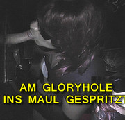 tranny4cock - Am Gloryhole Sperma geschluckt