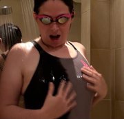 whiteswimsuit - Shower after sex date
