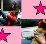 xX-PARIS-DELUXXXE-Xx - ! GEILES TITTEN KNETEN IM BUS !