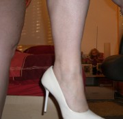 xxlwitwe - Nasse Fotze und Arschloch mit High Heels gefickt