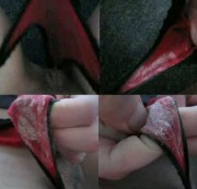 y0ungNadine - EXTREM verdreckte Höschen INNENSEITE