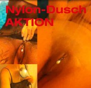 youngtattoo - Nylon-Dusch Aktion